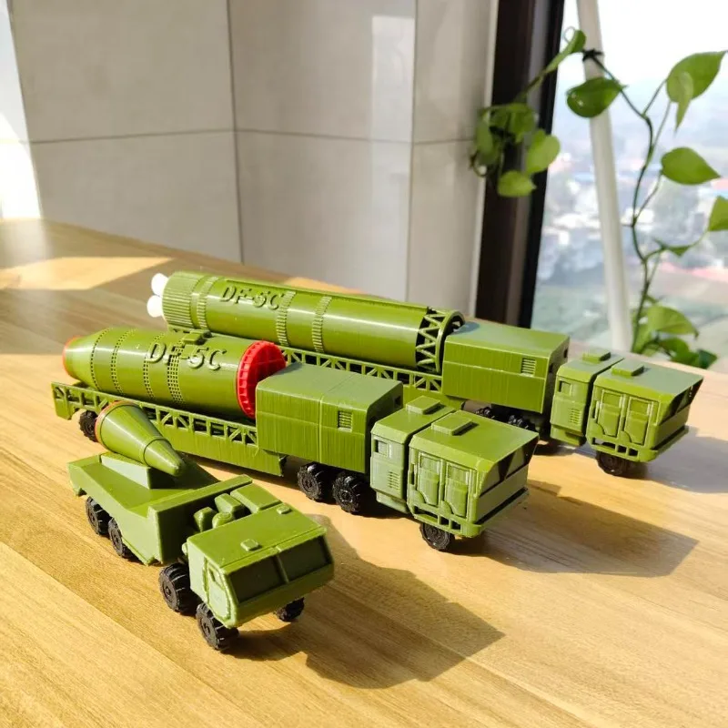 Premium High-Detail 3D Printed DF-5C Missile Transporter Truck Miniature Set Military Model Desktop Wargaming Toy Hobbyist Gifts
Premium High-Detail 3D Printed DF-5C Missile Transporter Truck Miniature Set Military Model Desktop Wargaming Toy Hobbyist Gifts