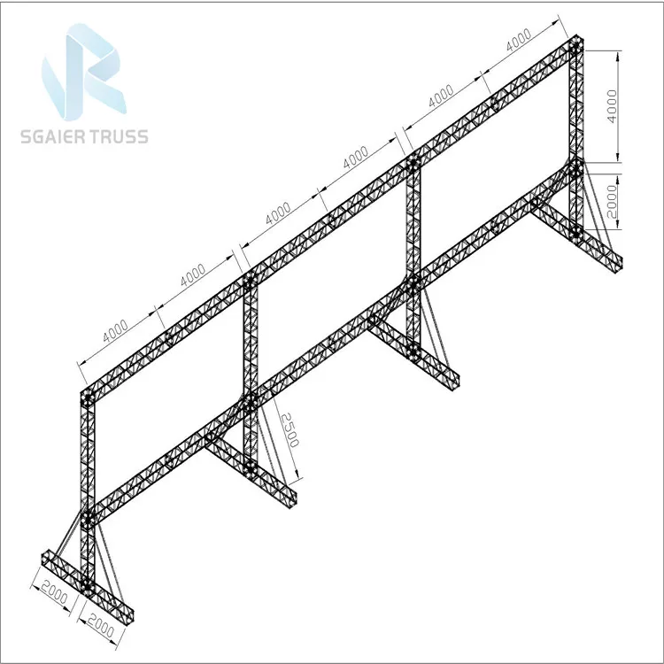 Best Selling Gantry Aluminum Truss For Background Truss On The Event
Best Selling Gantry Aluminum Truss For Background Truss On The Event