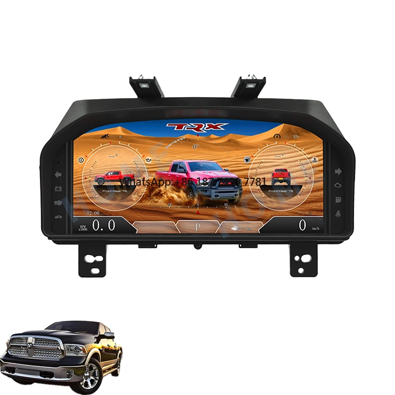 12.3 Inch Car Digital Cluster Instrument for Dodge Ram 2013-2018 Linux System LCD Gauge Dashboard Upgrade Virtual Cockpit
12.3 Inch Car Digital Cluster Instrument for Dodge Ram 2013-2018 Linux System LCD Gauge Dashboard Upgrade Virtual Cockpit