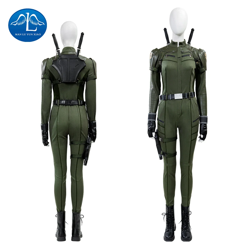 Manluyunxiao Black Widow Yelena Belova Cosplay Costume Jumpsuit Full Set Custom Size XS-XXXL Halloween Christmas Comic Con
Manluyunxiao Black Widow Yelena Belova Cosplay Costume Jumpsuit Full Set Custom Size XS-XXXL Halloween Christmas Comic Con
