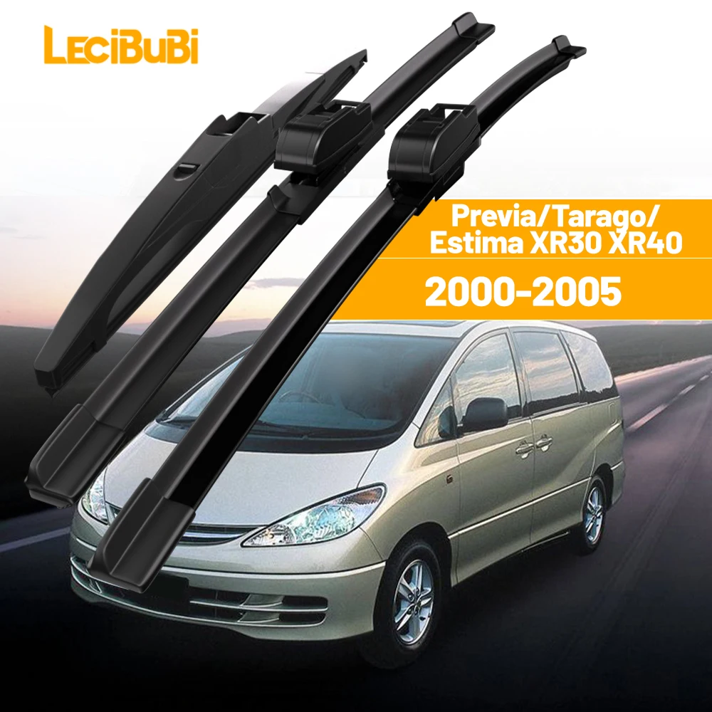 Для Toyota Previa Tarago Estima XR30 XR40 2000-2005 1 комплект передних и задних щеток стеклоочистителей стеклоочистителей 2001 аксессуары
Для Toyota Previa Tarago Estima XR30 XR40 2000-2005 1 комплект передних и задних щеток стеклоочистителей стеклоочистителей 2001 аксессуары