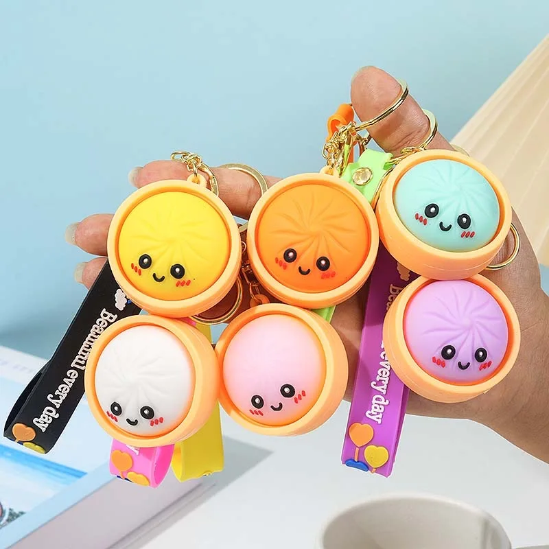Dumpling Keychains Bag Pendant Car Key Chain Cute Baozi Steamer Birthday Gift Bags Party Favors
Dumpling Keychains Bag Pendant Car Key Chain Cute Baozi Steamer Birthday Gift Bags Party Favors