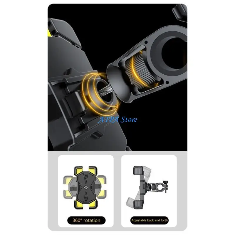 U13C Universal Motorcycle Phone Mount Stable & Reliable Phone Hold Simple Installs
U13C Universal Motorcycle Phone Mount Stable & Reliable Phone Hold Simple Installs