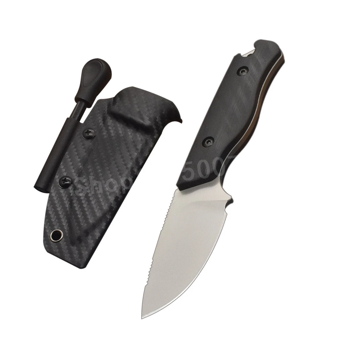 BM 15017 Small Straight Knife 8Cr13Mov Blade Black G10 Handle High Hardness Sharp Outdoor Camping Portable Knife Men's Gifts
BM 15017 Small Straight Knife 8Cr13Mov Blade Black G10 Handle High Hardness Sharp Outdoor Camping Portable Knife Men's Gifts