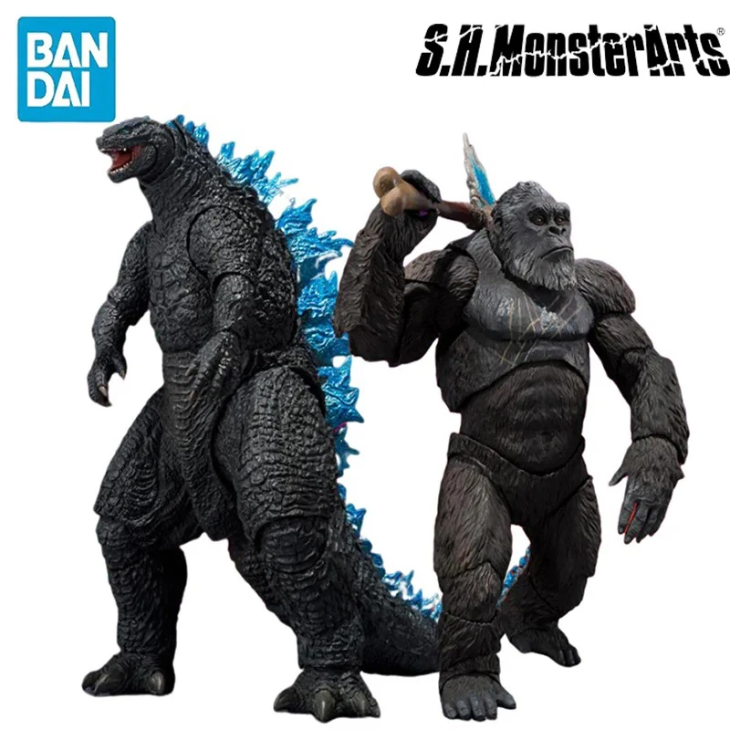 In Stock BANDAI S.H.MonsterArts Godzilla x Kong The New Empire Godzilla King Kong PVC Anime Figures Model Action Figures Toy
In Stock BANDAI S.H.MonsterArts Godzilla x Kong The New Empire Godzilla King Kong PVC Anime Figures Model Action Figures Toy