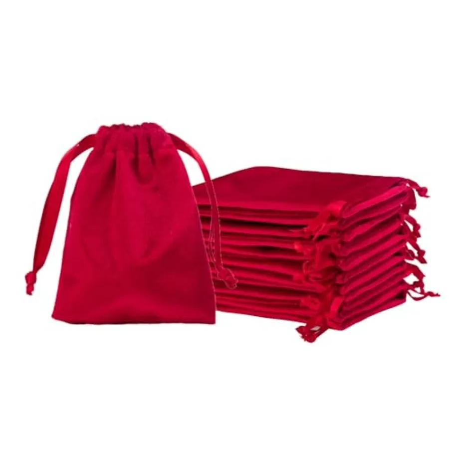 12pcs Velvet Drawstring Bags 3x4 Inch Glossy Velvet Cloth Small Gift Bags Jewelry Pouches for Storage Wedding Party Favor Chris
12pcs Velvet Drawstring Bags 3x4 Inch Glossy Velvet Cloth Small Gift Bags Jewelry Pouches for Storage Wedding Party Favor Chris
