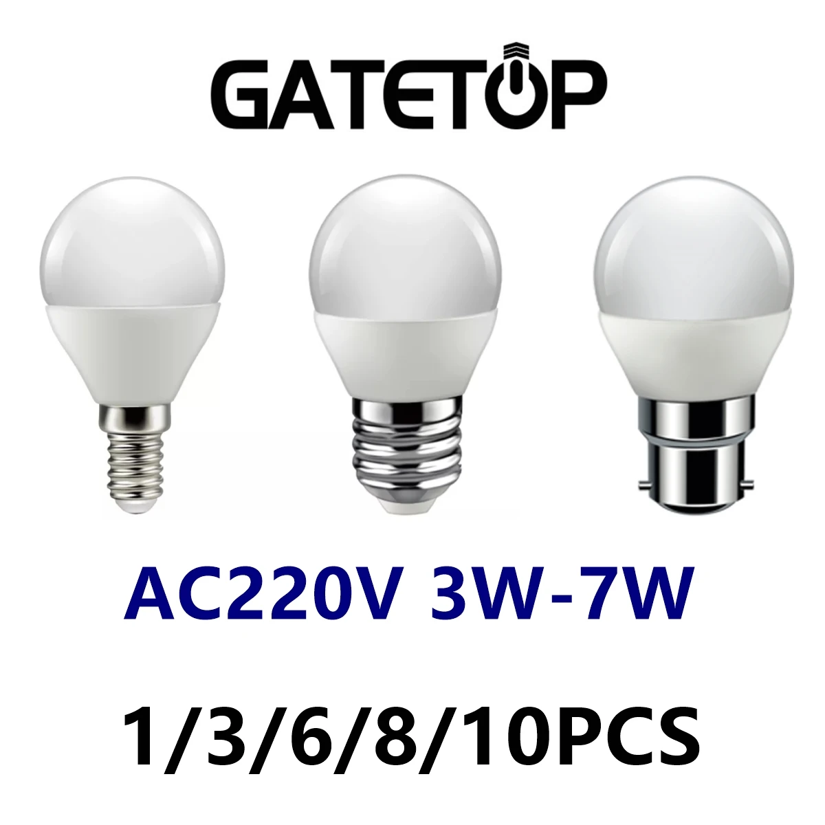 1-10PCS LED Mini bulb G45 3W-7W E14 E27 B22 AC220V High lumen no strobe warm white light suitable for kitchen toilet down light
1-10PCS LED Mini bulb G45 3W-7W E14 E27 B22 AC220V High lumen no strobe warm white light suitable for kitchen toilet down light