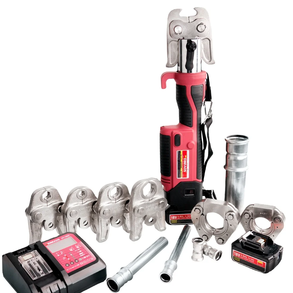 GE-1550 Hydraulic Press Pipe Electric Tool Crimping Battery Copper Plumbing Tools
GE-1550 Hydraulic Press Pipe Electric Tool Crimping Battery Copper Plumbing Tools