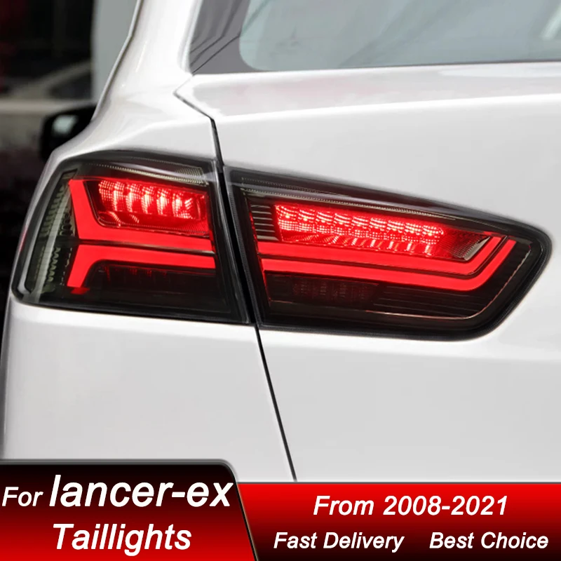 Hot Car Tail Lights For Mitsubishi Lancer-ex 08-21 Audi style full LED Tail Lamp Dynamic Turn Signal Light Tail Lamp Assembly
Hot Car Tail Lights For Mitsubishi Lancer-ex 08-21 Audi style full LED Tail Lamp Dynamic Turn Signal Light Tail Lamp Assembly