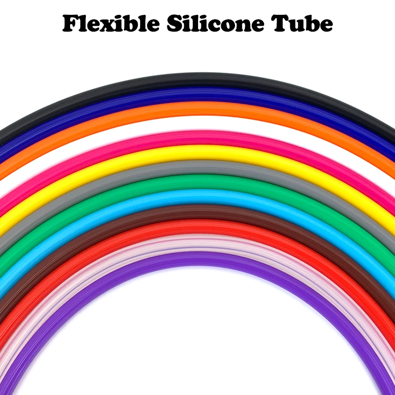 OD 5x ID 3mm Food Grade Silicone Hose Transparent Silicone Drink Tubing Colorful Rubber Water Tube Connector Plumbing
OD 5x ID 3mm Food Grade Silicone Hose Transparent Silicone Drink Tubing Colorful Rubber Water Tube Connector Plumbing