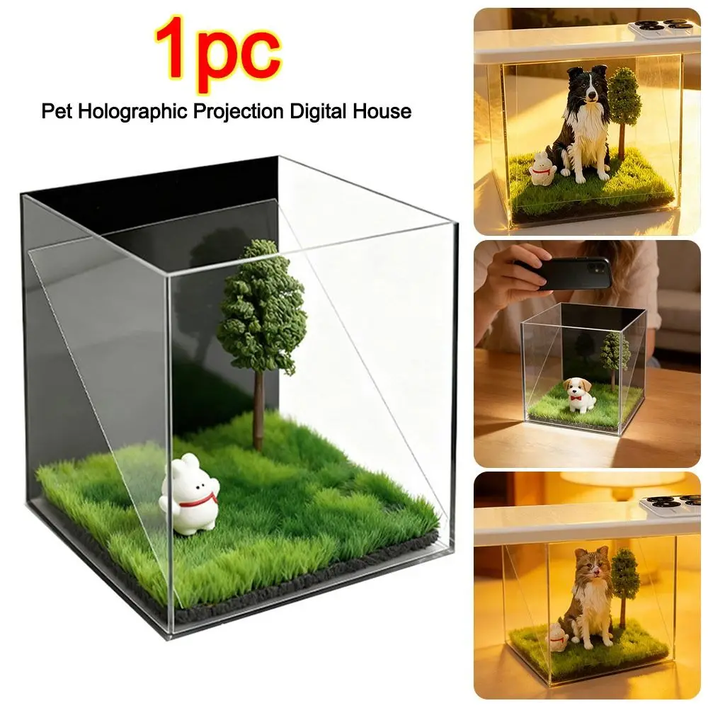 Acrylic Pet Holographic Projection Digital House 3D Pet Projection Souvenir Tool Cat Projection Box Pet Souvenirs Dog Video Box
Acrylic Pet Holographic Projection Digital House 3D Pet Projection Souvenir Tool Cat Projection Box Pet Souvenirs Dog Video Box