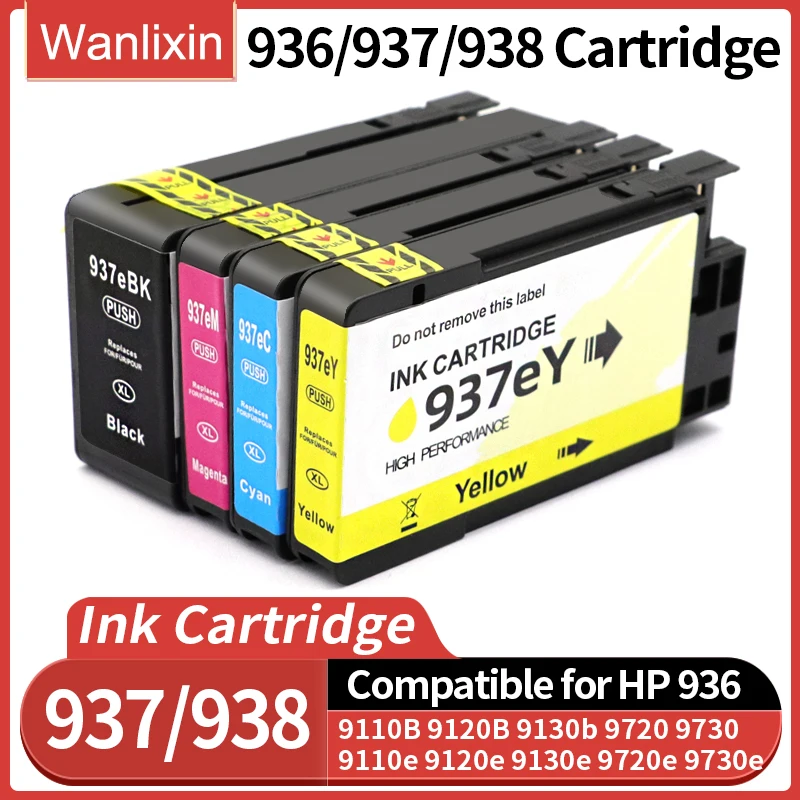 Чернильный картридж 936 937 938 937e 938e, совместимый с HP Officejet pro 9110B 9120B 9130b 9720 9730 9110e 9120e 9130e 9720e 9730e
Чернильный картридж 936 937 938 937e 938e, совместимый с HP Officejet pro 9110B 9120B 9130b 9720 9730 9110e 9120e 9130e 9720e 9730e