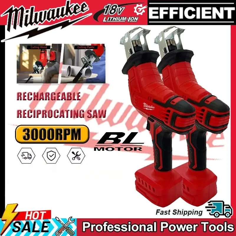Новая электрическая режущая пила Milwaukee, аккумуляторная электрическая сабельная пила, скорость резки ПВХ, электроинструменты, пила для резки дерева, металла, труб
Новая электрическая режущая пила Milwaukee, аккумуляторная электрическая сабельная пила, скорость резки ПВХ, электроинструменты, пила для резки дерева, металла, труб