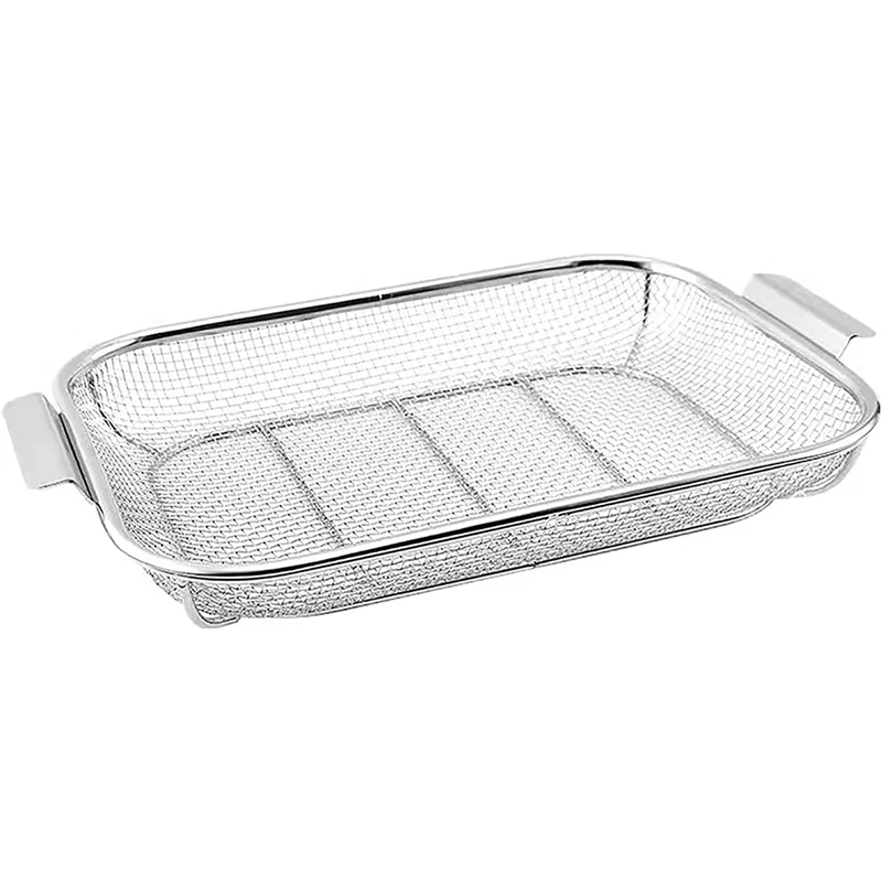 New Upgrade Stainless Steel Grill Basket, BBQ Grill Vegetable Basket, Square Grilled Blue Drain Basket, Frying Basket
New Upgrade Stainless Steel Grill Basket, BBQ Grill Vegetable Basket, Square Grilled Blue Drain Basket, Frying Basket