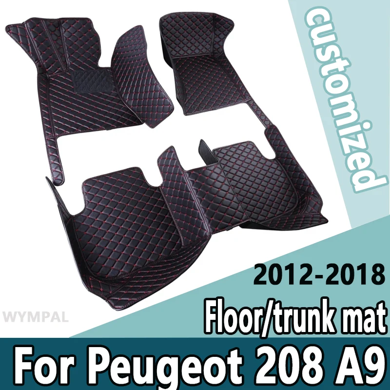 Car Floor Mats For Peugeot 208 A9 2012~2018 Carpets Luxury Leather Mat Durable Rugs Anti Dirty Pad Set Car Accessories 2013 2014
Car Floor Mats For Peugeot 208 A9 2012~2018 Carpets Luxury Leather Mat Durable Rugs Anti Dirty Pad Set Car Accessories 2013 2014