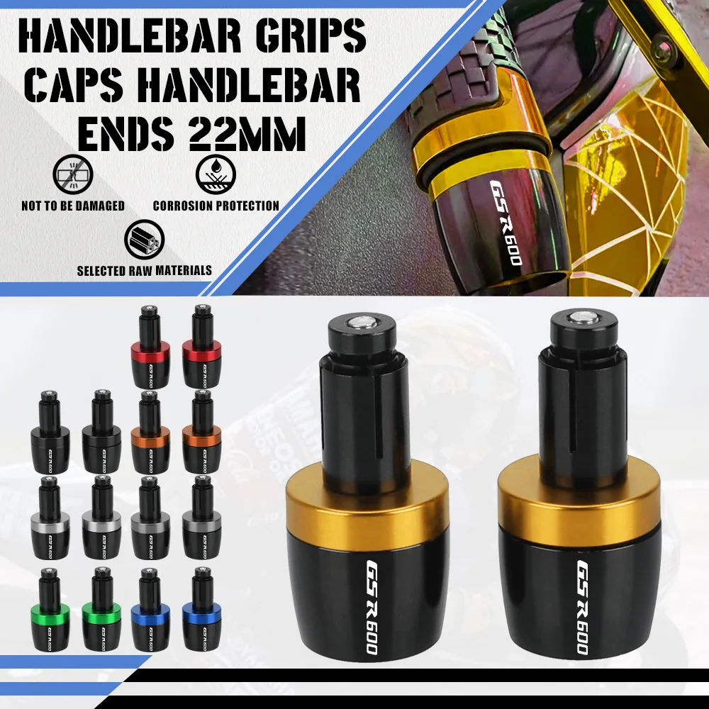 For SUZUKI GSR600 GSR 600 2006 2007 2008 2009 2010 2011 2012 Motorcycles Handlebar Grips Bar Ends Cap Counterweight Plug Slide
For SUZUKI GSR600 GSR 600 2006 2007 2008 2009 2010 2011 2012 Motorcycles Handlebar Grips Bar Ends Cap Counterweight Plug Slide