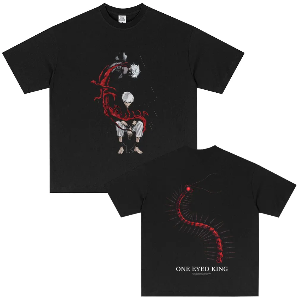 Anime Tokyo Ghoul Centipede T-shirt Kaneki Ken One Eyed King Graphic Tshirt Men Women Clothing Manga Casual Oversized T Shirts
Anime Tokyo Ghoul Centipede T-shirt Kaneki Ken One Eyed King Graphic Tshirt Men Women Clothing Manga Casual Oversized T Shirts