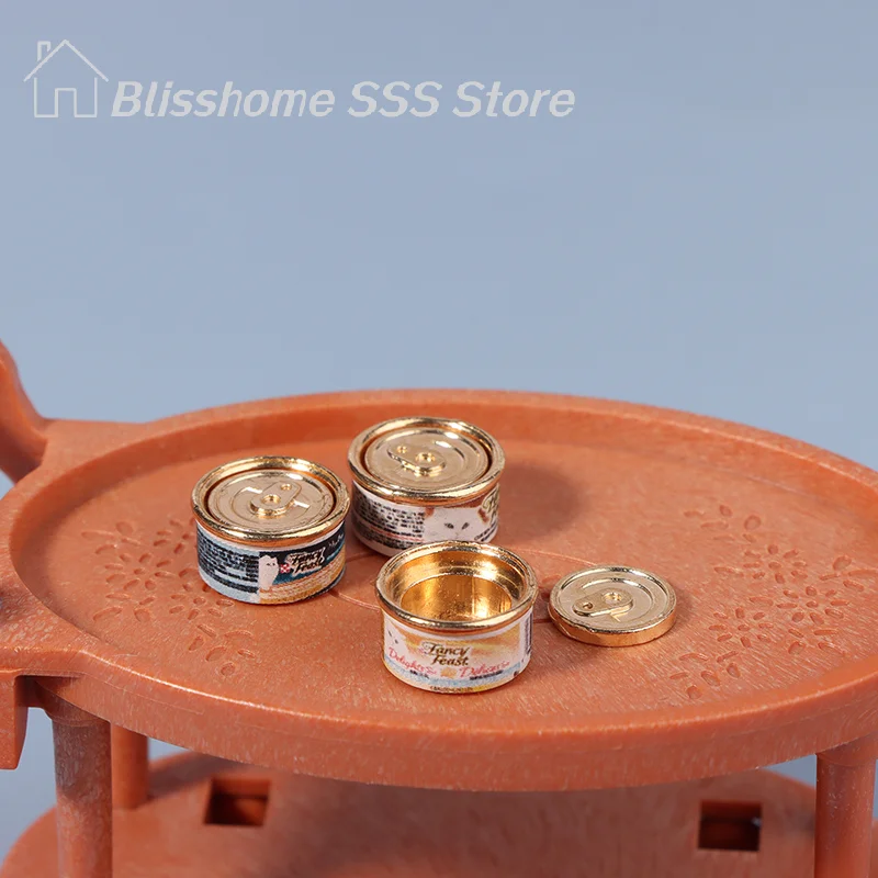 【S】1/12 Dollhouse Simulation Cat Can Dollhouse Mini Cat Food Toy Dolls House Home Decorations Pretend Play Toys - Ideal
【S】1/12 Dollhouse Simulation Cat Can Dollhouse Mini Cat Food Toy Dolls House Home Decorations Pretend Play Toys - Ideal