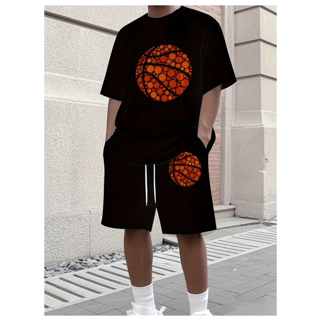 2025 summer new men's suit 3D printed T-shirt Fashion street hip hop round neck T-shirt light breathable comfortable soft short
2025 summer new men's suit 3D printed T-shirt Fashion street hip hop round neck T-shirt light breathable comfortable soft short