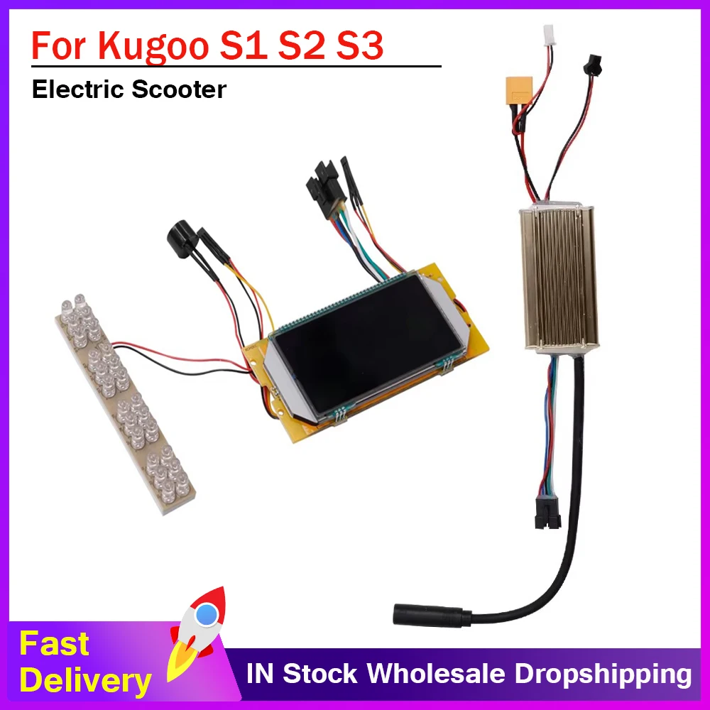 Комплект контроллера 36 В для Kugoo S1 S2 S3, дисплей скорости электрического скутера, 36 В, запасные части для контроллера основной платы
Комплект контроллера 36 В для Kugoo S1 S2 S3, дисплей скорости электрического скутера, 36 В, запасные части для контроллера основной платы