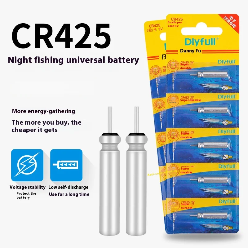 CR425 Electronic Luminous Fishing Float with LED Light Lithium Battery Bite Indicator for Freshwater Saltwater Fishing Tackle
CR425 Electronic Luminous Fishing Float with LED Light Lithium Battery Bite Indicator for Freshwater Saltwater Fishing Tackle