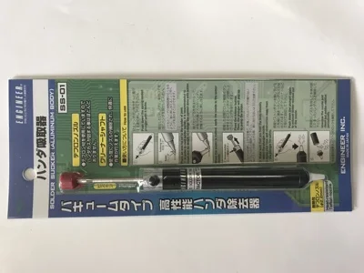 Welding Tools Engineer SS-01 Solder Sucker Manual Desoldering Pump SMT IC Pickup Remover Tool Manual tin remover
Welding Tools Engineer SS-01 Solder Sucker Manual Desoldering Pump SMT IC Pickup Remover Tool Manual tin remover