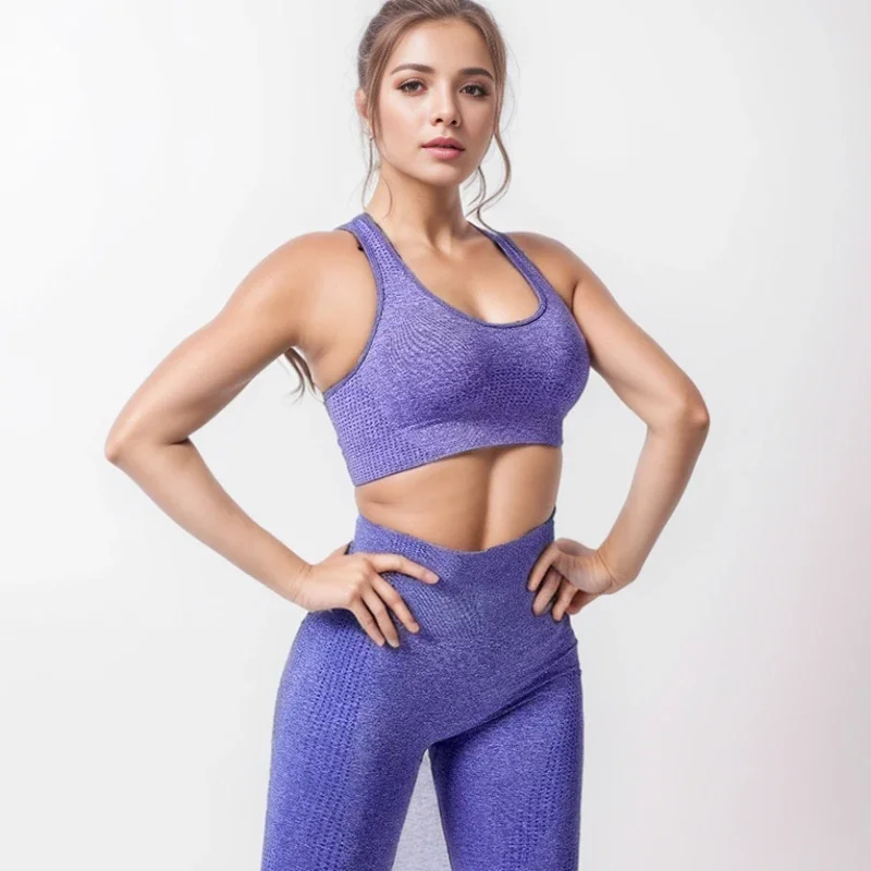 2pcs Yoga Set Women Shockproof Sports Bra Hip Lift Leggings Sports Suit Quick Drying Breathable Fitness Workout Set Sportswear
2pcs Yoga Set Women Shockproof Sports Bra Hip Lift Leggings Sports Suit Quick Drying Breathable Fitness Workout Set Sportswear