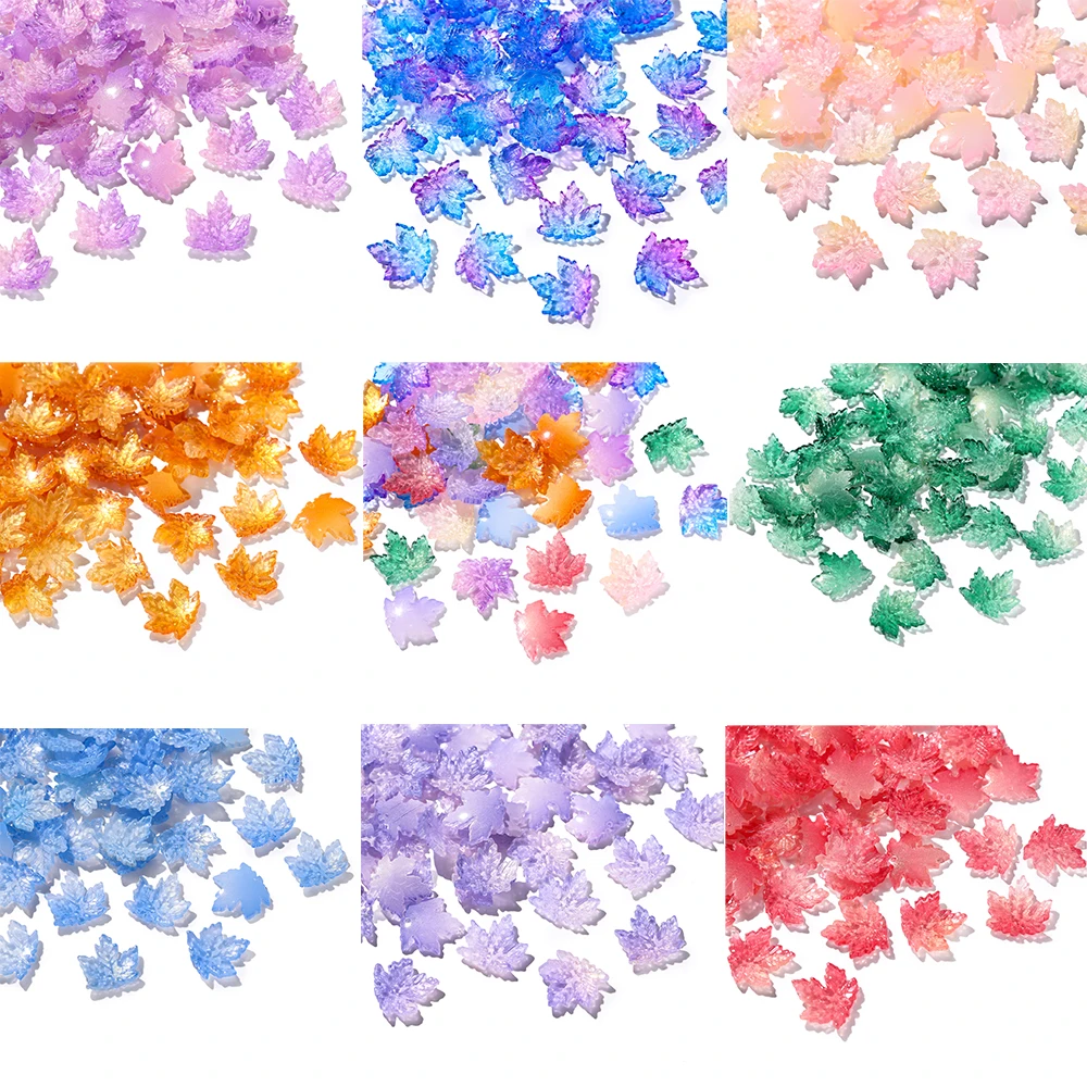10pcs/Lots 20*20mm Glass Maple Leaf Shaped Beads Colored Spacer Loose Beads for Necklace Bracelet DIY Jewelry Making Accessories
10pcs/Lots 20*20mm Glass Maple Leaf Shaped Beads Colored Spacer Loose Beads for Necklace Bracelet DIY Jewelry Making Accessories