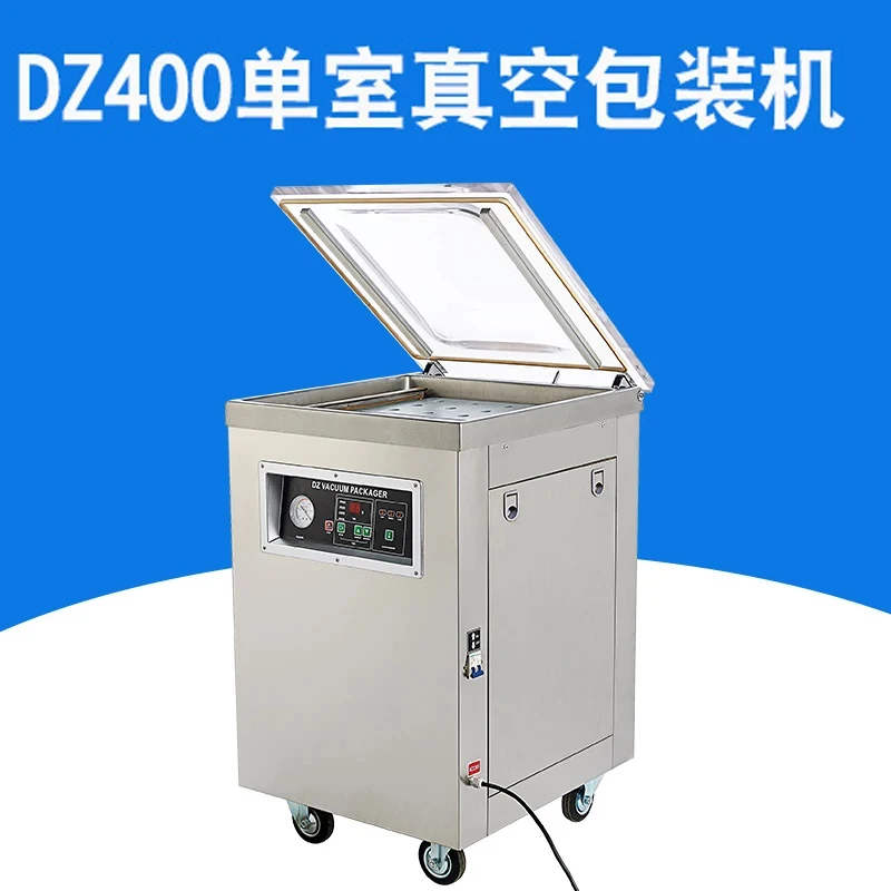 (Sea shipping) DZ-400 computer version single-chamber vacuum packaging machine, automatic food and tea sealing machine, vacuum m
(Sea shipping) DZ-400 computer version single-chamber vacuum packaging machine, automatic food and tea sealing machine, vacuum m