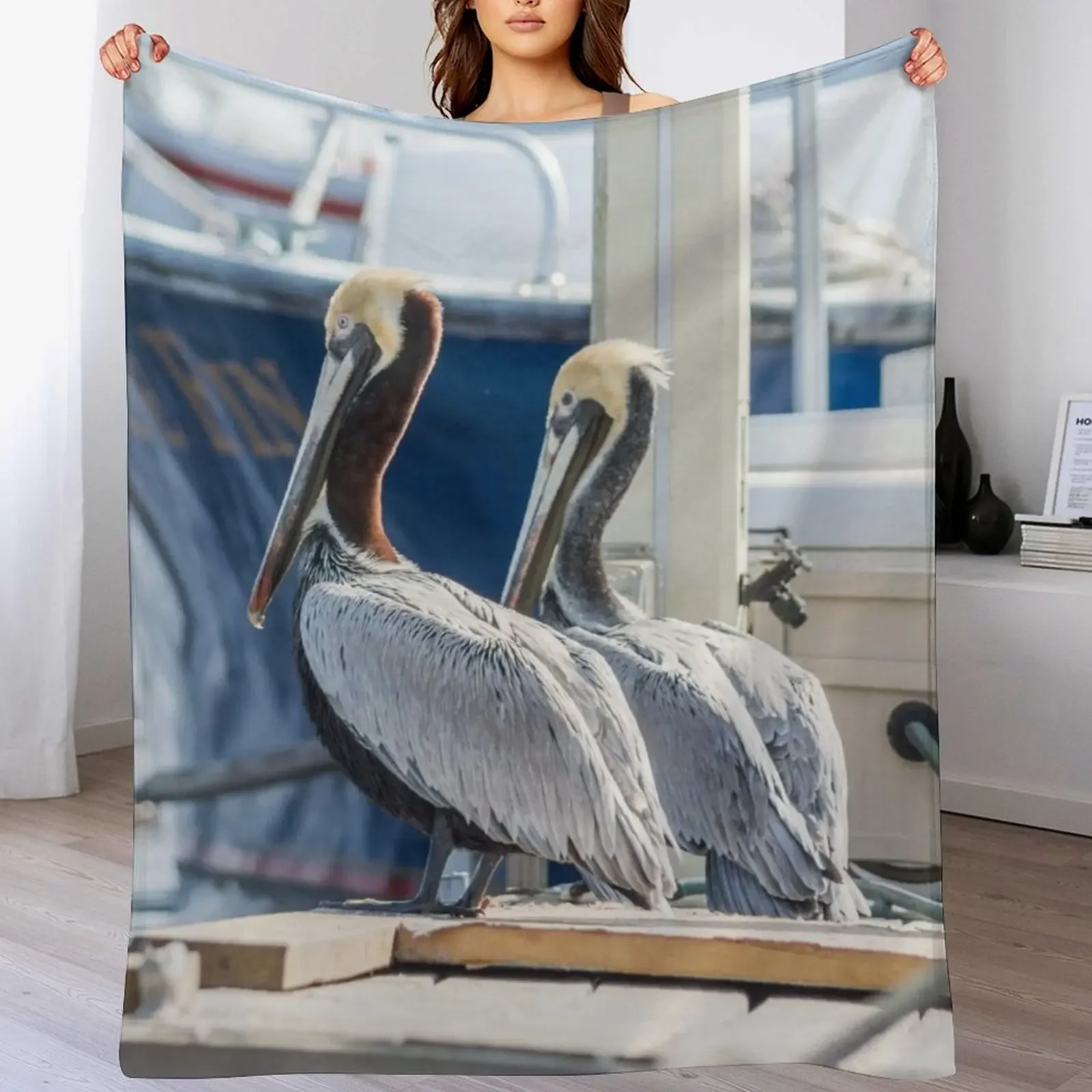 Brown Pelican 2 2 Throw Blanket Personalized Gift Loose christmas decoration Hairys Blankets
Brown Pelican 2 2 Throw Blanket Personalized Gift Loose christmas decoration Hairys Blankets