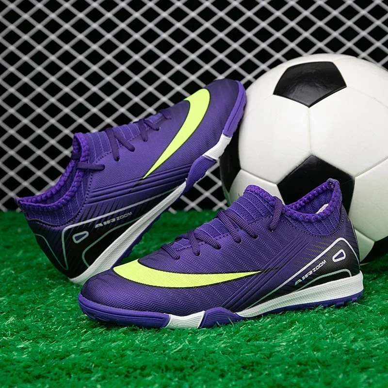 Professional New Kid Ankle Non-Slip Football Boots TF Sneakers Boys Soccer Shoes Match Comfortable Sports Shoes Unisex
Professional New Kid Ankle Non-Slip Football Boots TF Sneakers Boys Soccer Shoes Match Comfortable Sports Shoes Unisex