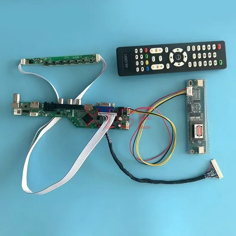 For LTM230HT02 LTM230HT03 Controller Driver Board IR+USB+AV+HDMI+VGA 2CCFL DIY Kit 1920*1080 LCD Display LVDS 30-Pin Analog TV
For LTM230HT02 LTM230HT03 Controller Driver Board IR+USB+AV+HDMI+VGA 2CCFL DIY Kit 1920*1080 LCD Display LVDS 30-Pin Analog TV