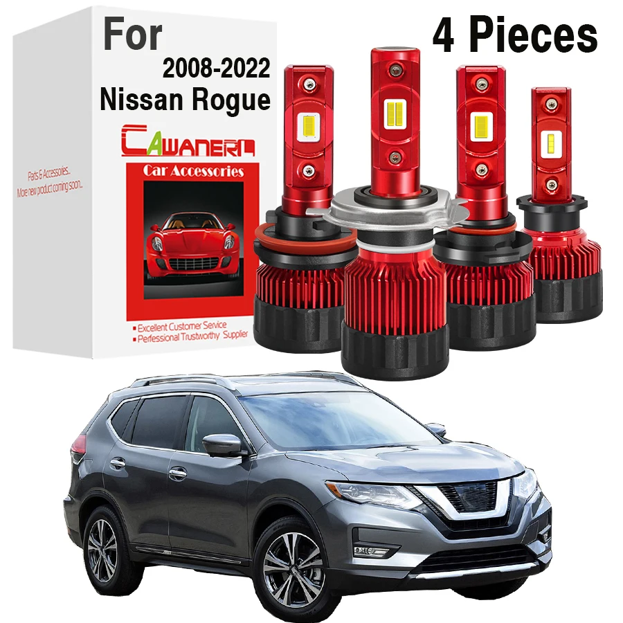 4 шт. 30 Вт Автомобильная передняя фара ближний свет + Дальний свет для Nissan Rogue Sport Select 2008-2022 светодиодный фара Лампа 6000 лм Белый 12 В
4 шт. 30 Вт Автомобильная передняя фара ближний свет + Дальний свет для Nissan Rogue Sport Select 2008-2022 светодиодный фара Лампа 6000 лм Белый 12 В