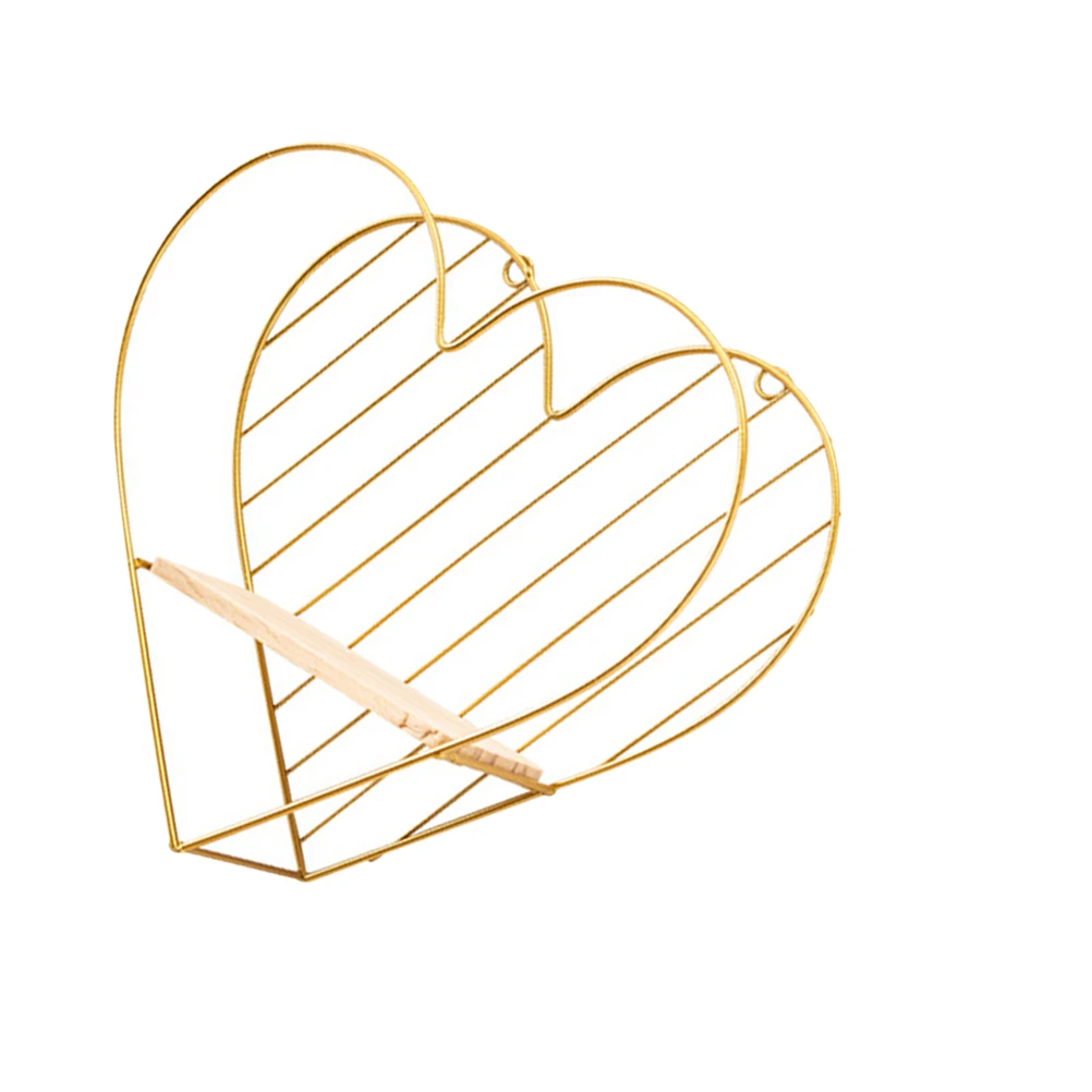 Heart Shape Hanging Rack Home Decor Iron Stand Storage Shelf Home Ornament for Living Room Stylish Display
Heart Shape Hanging Rack Home Decor Iron Stand Storage Shelf Home Ornament for Living Room Stylish Display