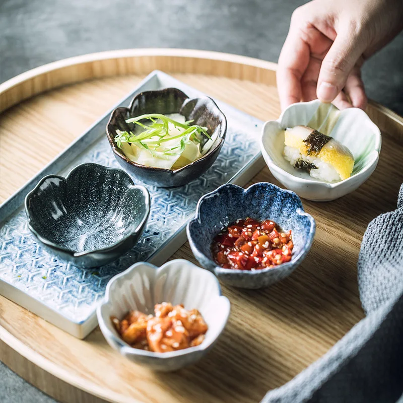 Japanese-Style Plum-Shaped Dish Ceramic Household Side Dish Hot Pot Restaurant Sauce Dipping Shop Seasoning Dish
Japanese-Style Plum-Shaped Dish Ceramic Household Side Dish Hot Pot Restaurant Sauce Dipping Shop Seasoning Dish