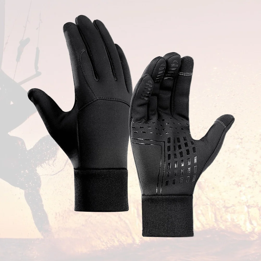 1Pair Screen Gloves Windproof Breathable Comfortable Fit for Cycling Fishing Hiking Sports Black Size
1Pair Screen Gloves Windproof Breathable Comfortable Fit for Cycling Fishing Hiking Sports Black Size