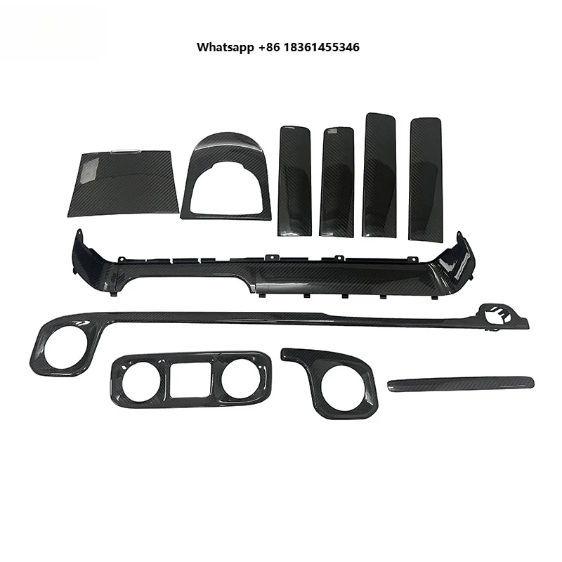 2019 Year+ W464 G500 G550 G63 Dry Carbon Fiber Inner Trim Parts G Class G Wagon W464 Interio Durable Premium Car Accessories
2019 Year+ W464 G500 G550 G63 Dry Carbon Fiber Inner Trim Parts G Class G Wagon W464 Interio Durable Premium Car Accessories