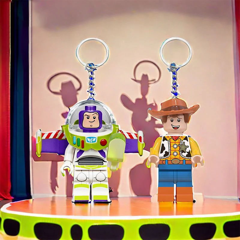 Disney Kawaii Anime Woody Pendant Cute Sweet Buzz Lightyear Cartoon Building Blocks Key Chain Lovely Accessories Gifts for Girls
Disney Kawaii Anime Woody Pendant Cute Sweet Buzz Lightyear Cartoon Building Blocks Key Chain Lovely Accessories Gifts for Girls