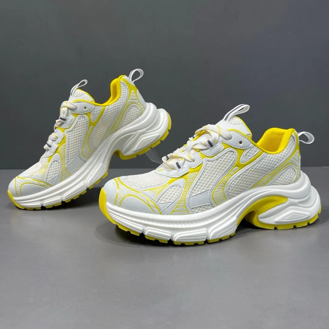 Лето 2025: мужская спортивная обувь с дышащей сеткой для папы, модная универсальная повседневная модная обувь на платформе
Лето 2025: мужская спортивная обувь с дышащей сеткой для папы, модная универсальная повседневная модная обувь на платформе