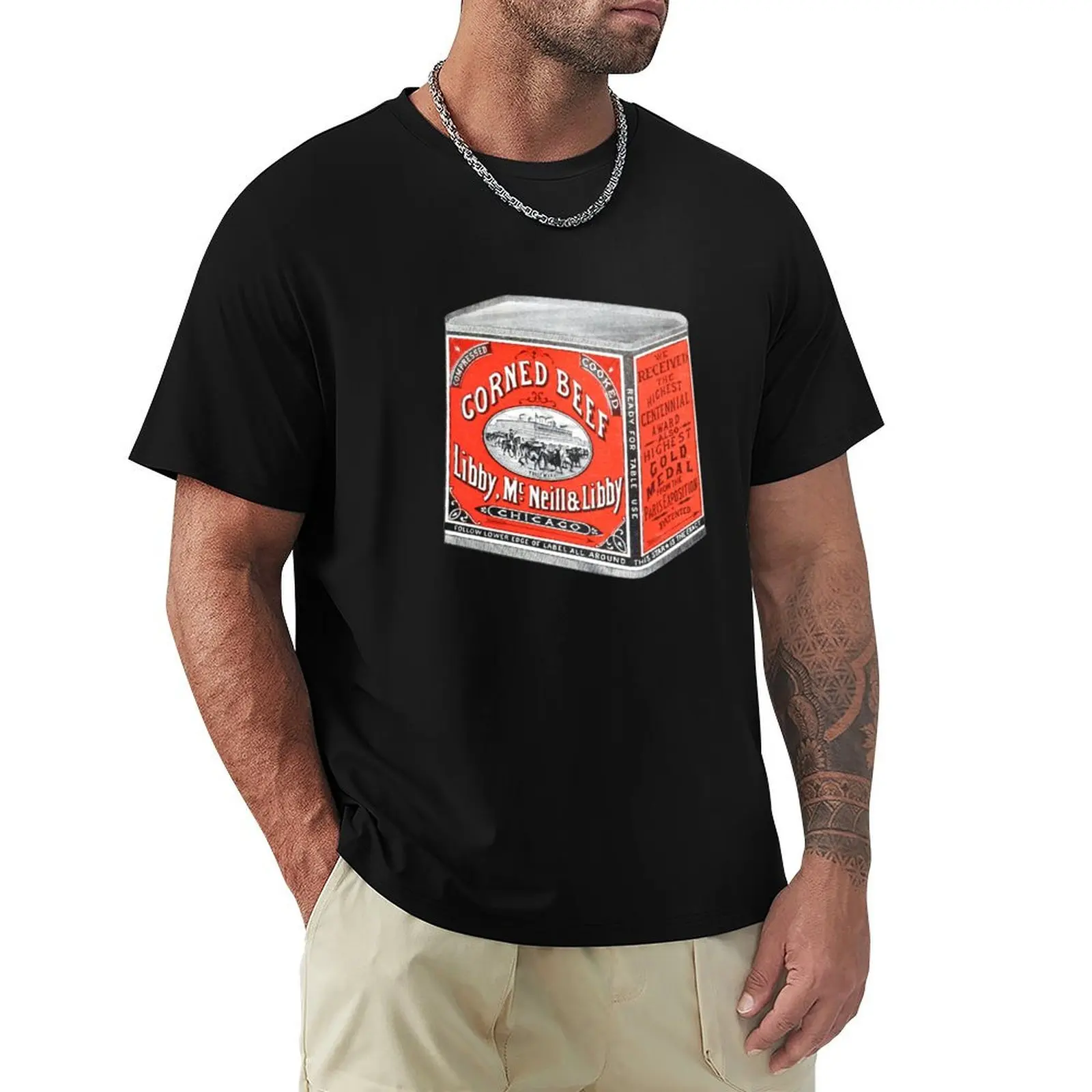 Classic Corned Beef Vintage Illustration T-Shirt shirts graphic tees plus size tops boys animal print clothing for men
Classic Corned Beef Vintage Illustration T-Shirt shirts graphic tees plus size tops boys animal print clothing for men