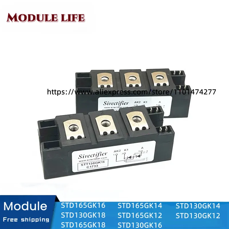 New power module, STD165GK16 STD130GK18 STD165GK18 STD165GK14 STD165GK12 STD130GK16 STD130GK14 STD130GK12
New power module, STD165GK16 STD130GK18 STD165GK18 STD165GK14 STD165GK12 STD130GK16 STD130GK14 STD130GK12