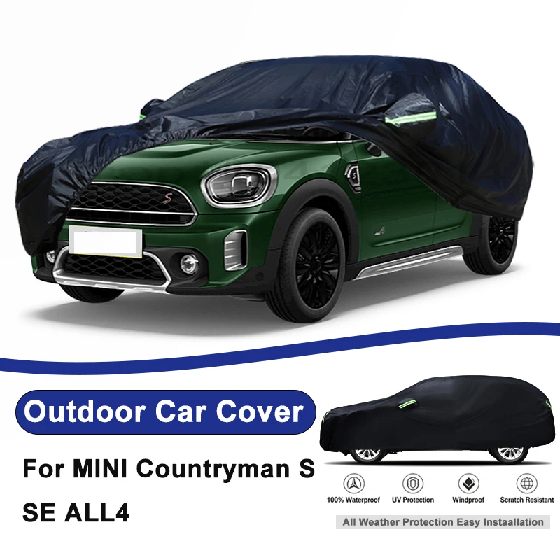 Outdoor Full Car Cover For MINI Countryman S SE ALL4 with Reflective Strips Waterproof Snowproof Dustproof UV Protection Auto
Outdoor Full Car Cover For MINI Countryman S SE ALL4 with Reflective Strips Waterproof Snowproof Dustproof UV Protection Auto