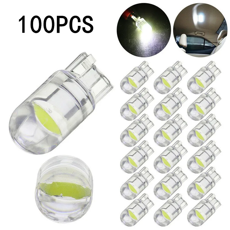 1/5/10/50/100PCS T10 DC 12V Car LED Light Canbus Glass COB 6000k Reading Dome Lamp Marker Wedge License Plate Light Bulb White
1/5/10/50/100PCS T10 DC 12V Car LED Light Canbus Glass COB 6000k Reading Dome Lamp Marker Wedge License Plate Light Bulb White