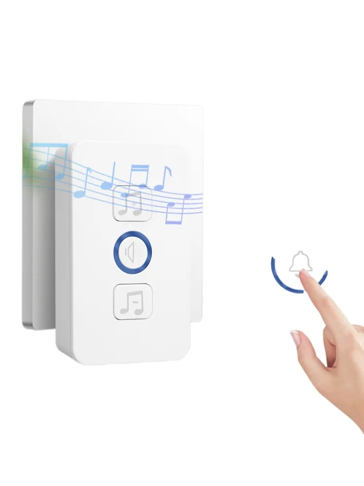 *Doorbell Household wireless door device Ling beeper Entry door Ling (battery not included)
*Doorbell Household wireless door device Ling beeper Entry door Ling (battery not included)