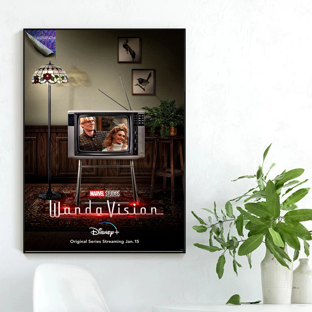 WandaVision Poster,Modern Wall Art, American Superhero Type Web Series Picture, Canvas Painting Print, Living Room Home Decor
WandaVision Poster,Modern Wall Art, American Superhero Type Web Series Picture, Canvas Painting Print, Living Room Home Decor