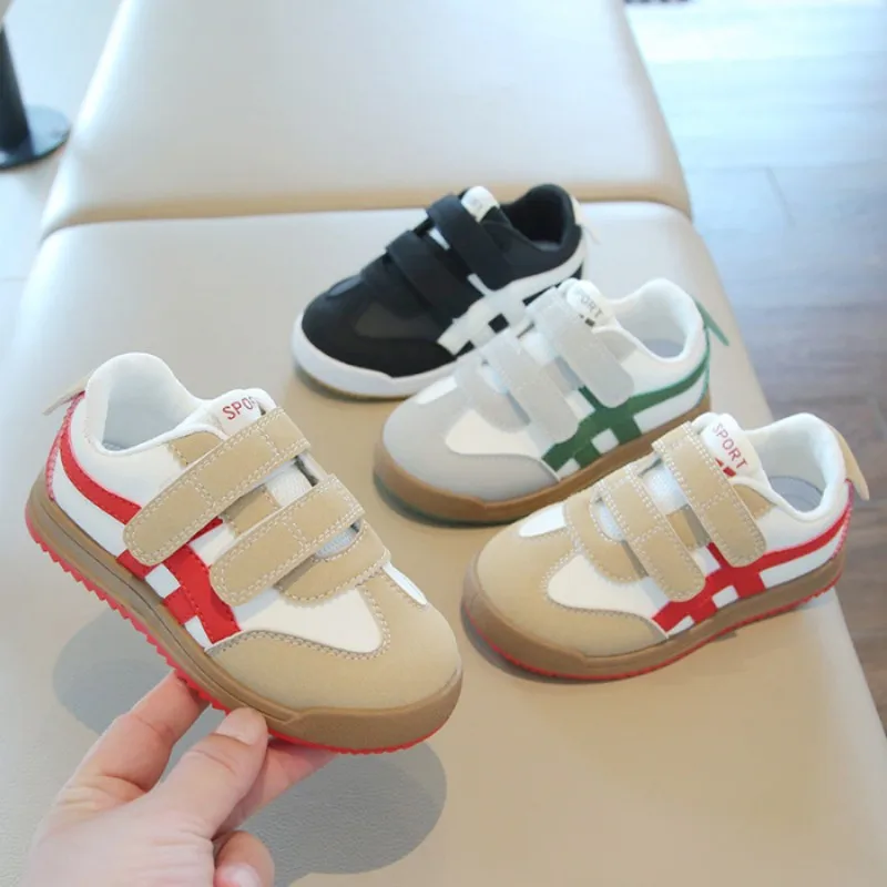 Girls' Little White Shoes 2025 Spring Autumn Boys' Sports Shoes Casual Board Shoes Soft Soled Baby Training Shoes Size 21-30
Girls' Little White Shoes 2025 Spring Autumn Boys' Sports Shoes Casual Board Shoes Soft Soled Baby Training Shoes Size 21-30
