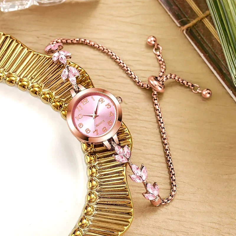 Elegant Arabic Dial Women Watches Luxury Rhinestone Bracelet Strap Ladies Quartz Watch Relogio Feminino Clock Gift(Without Box)
Elegant Arabic Dial Women Watches Luxury Rhinestone Bracelet Strap Ladies Quartz Watch Relogio Feminino Clock Gift(Without Box)