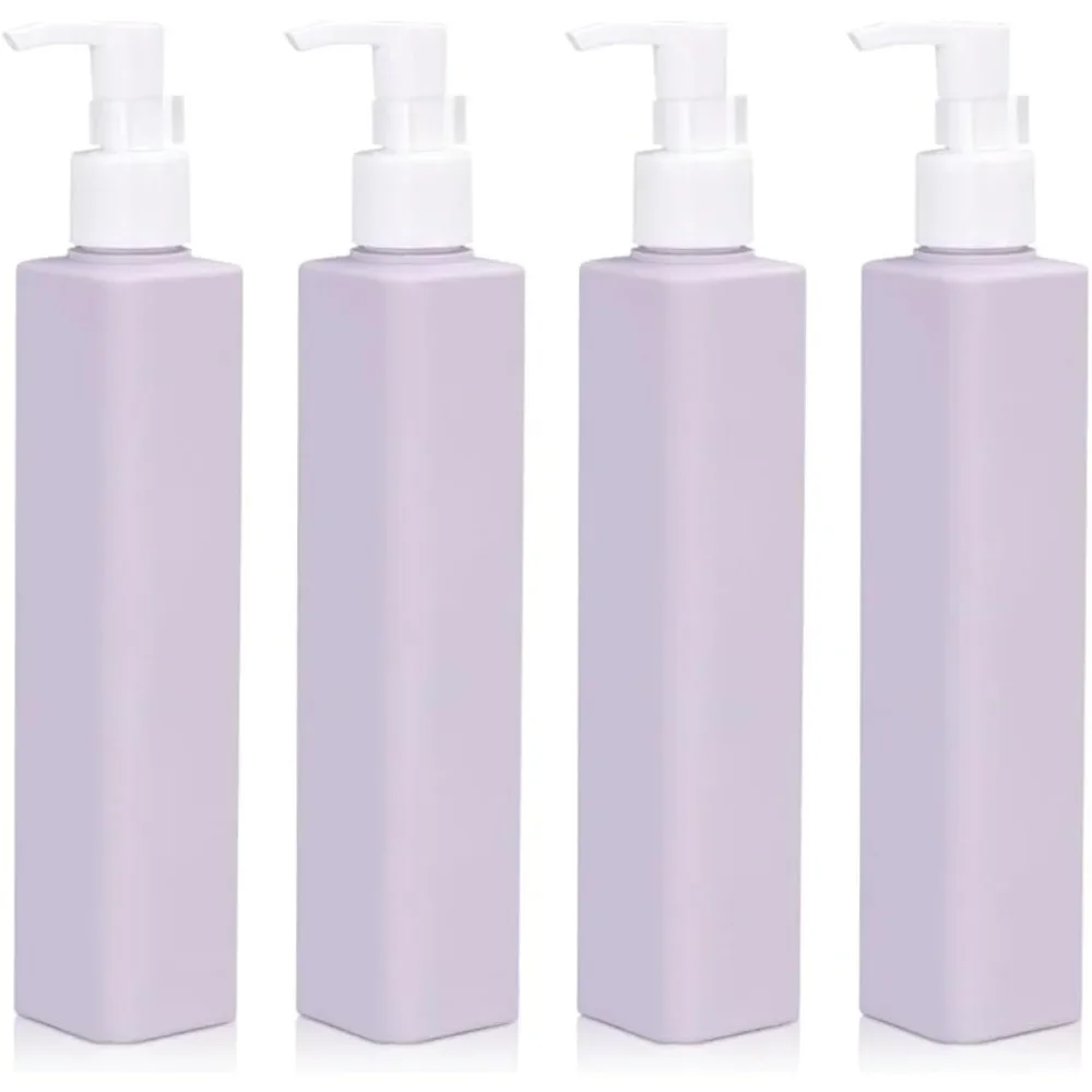 10PCS 250ml Purple Refillable Lotion Bottles Plastic Shampoo and Conditioner Dispenser Containers Lightweight Jars for Bathroom
10PCS 250ml Purple Refillable Lotion Bottles Plastic Shampoo and Conditioner Dispenser Containers Lightweight Jars for Bathroom