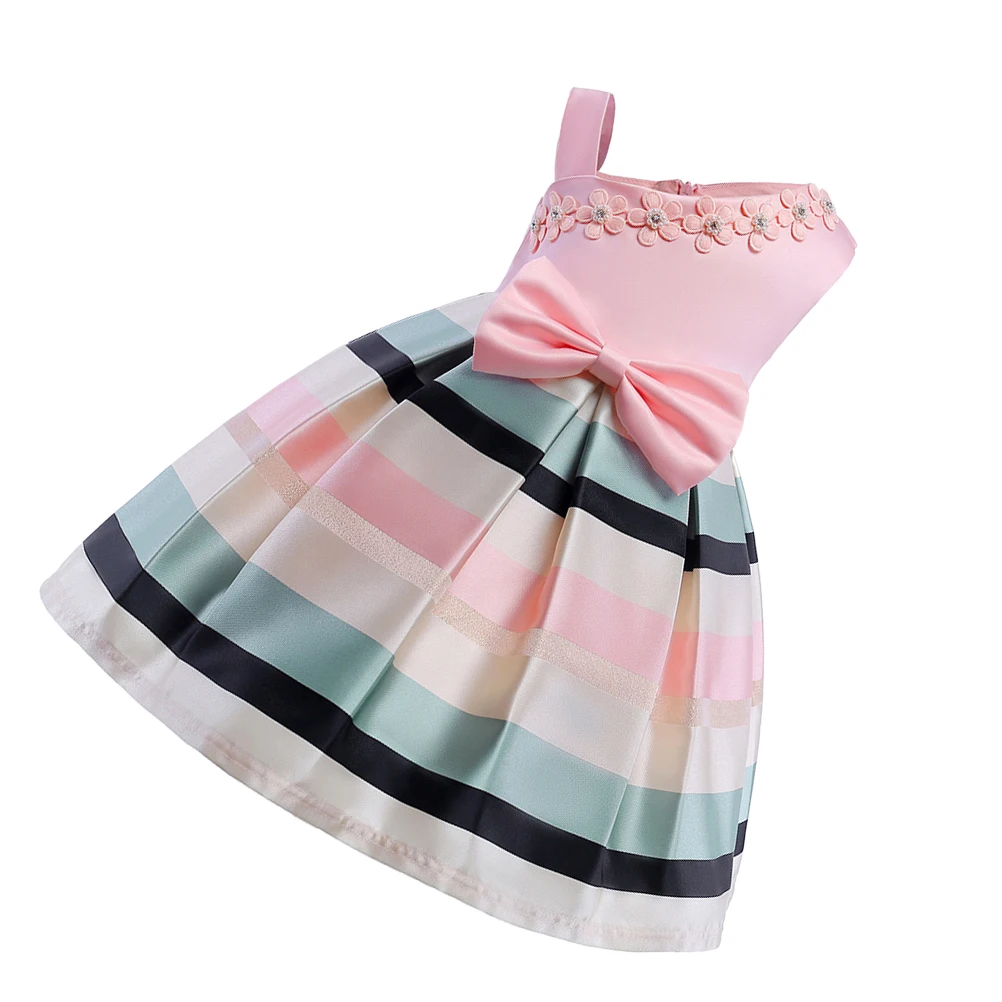 One-piece Horizontal Dress Kids Age Child One-Shoulder Dress 3-8 Cotton Polyeter Smooth Child One-shoulder Dresses
One-piece Horizontal Dress Kids Age Child One-Shoulder Dress 3-8 Cotton Polyeter Smooth Child One-shoulder Dresses