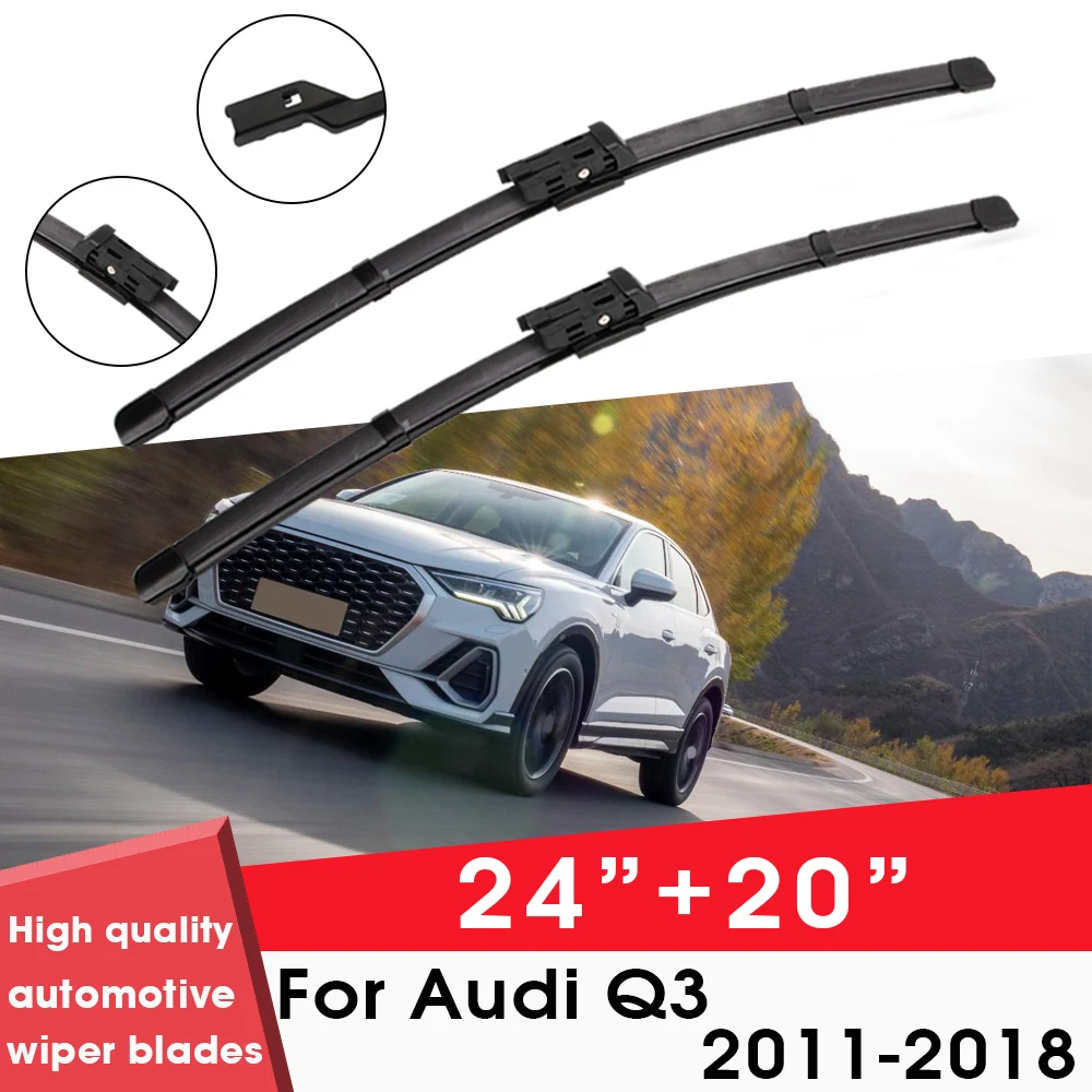 Car Wiper Blades Front Window Windshield Rubber Refill Wiper For Audi Q3 2011-2018 24"+20" Car Accessories
Car Wiper Blades Front Window Windshield Rubber Refill Wiper For Audi Q3 2011-2018 24"+20" Car Accessories